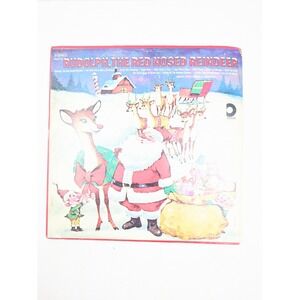 Rudolph‎ The Red Nosed Reindeer Vinyl LP Design DLPX-11 Christmas
